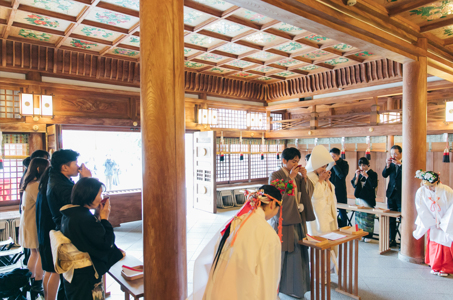 神前式~伊豫豆比古命神社 -椿神社③- ~